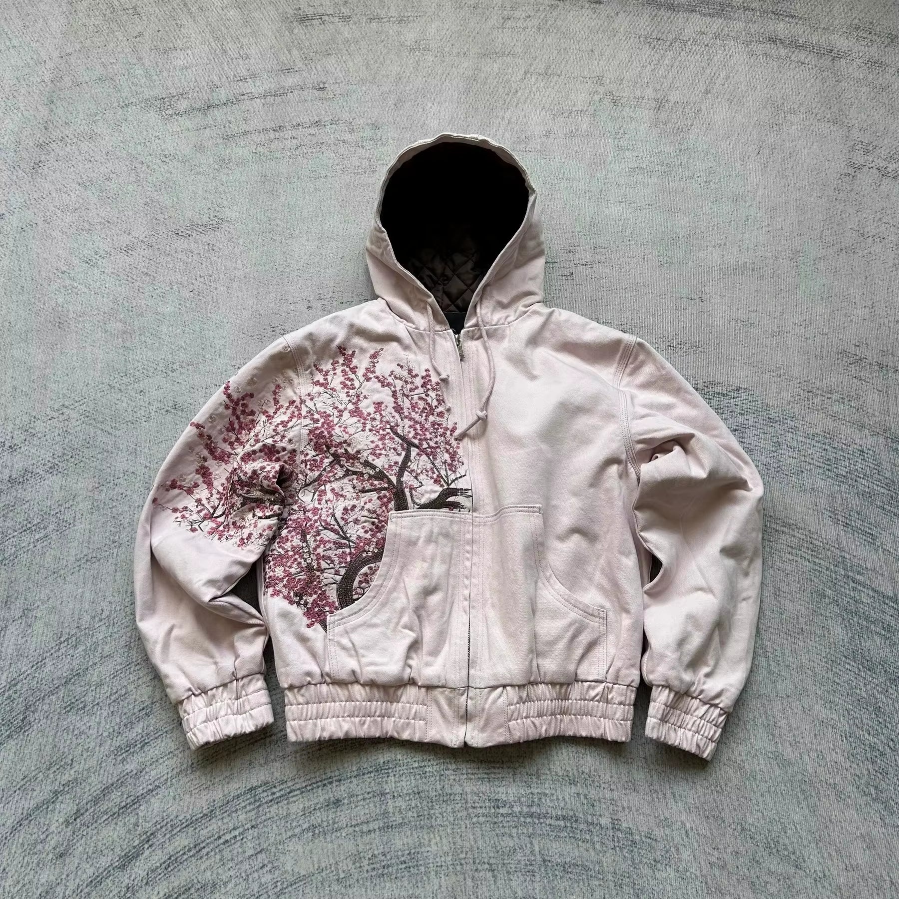 American Street Hip Hop Joker Fur Collar Zipper Hoodie Women Harajuku Y2K New Fashion Vintage Sweatshirt Unisex Punk Warm Hoodie